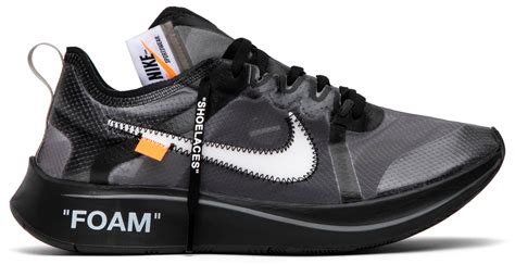 off white zoom fly sp black